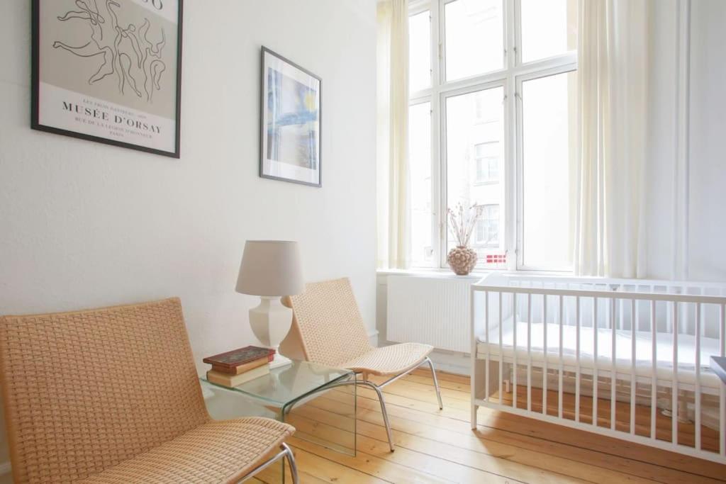 Large & Bright 3Br Apartment W Whirlpool Near Metro Копенгаген Экстерьер фото