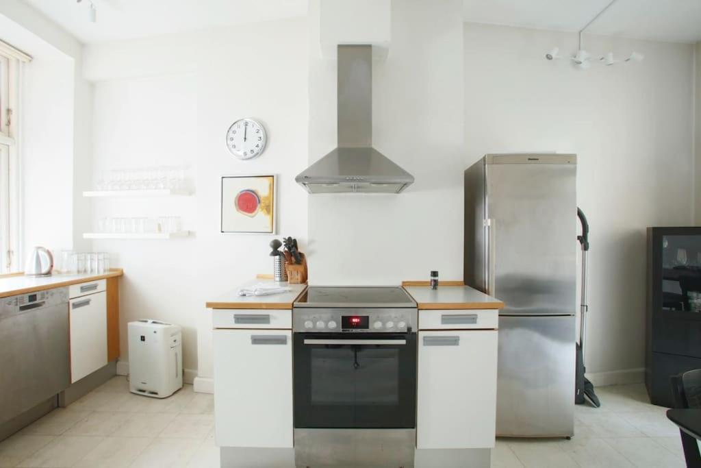 Large & Bright 3Br Apartment W Whirlpool Near Metro Копенгаген Экстерьер фото