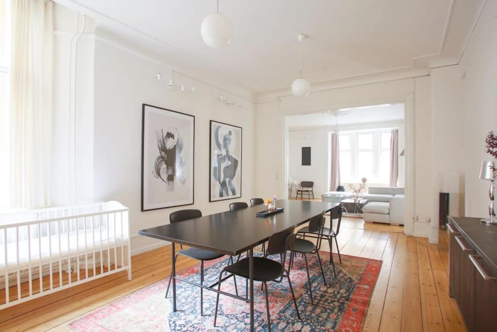 Large & Bright 3Br Apartment W Whirlpool Near Metro Копенгаген Экстерьер фото