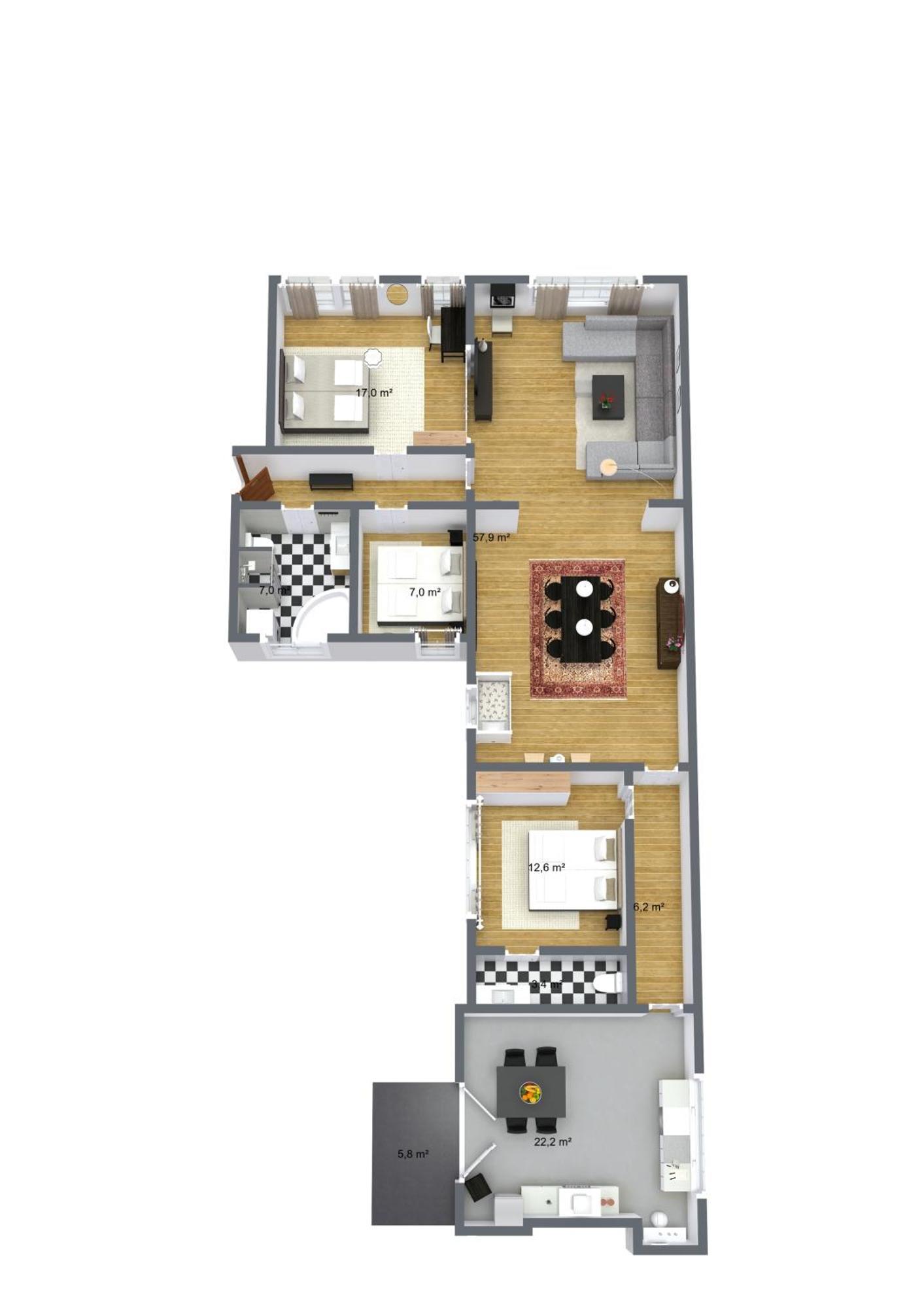 Large & Bright 3Br Apartment W Whirlpool Near Metro Копенгаген Экстерьер фото